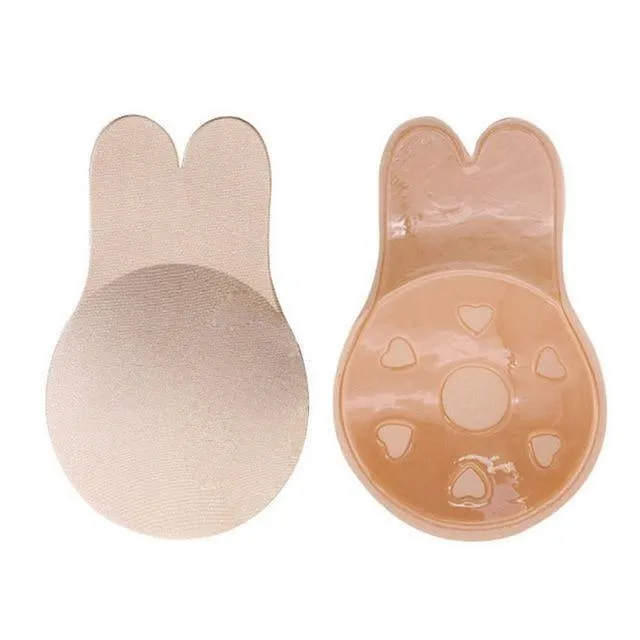 1 Pair Silicone Self-Adhesive Strapless Push Up Breast Accessories Cover Bra Reusable Nipple Cover Concealer