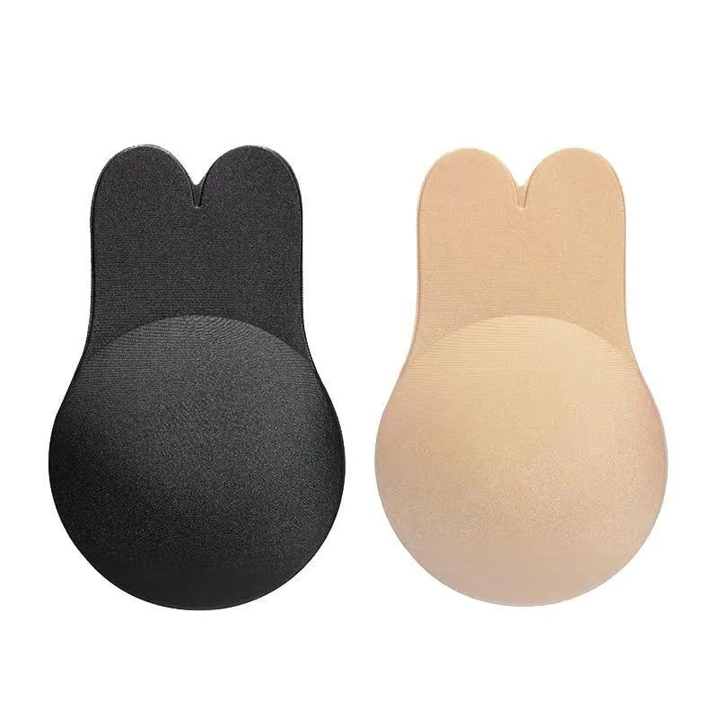 1 Pair Silicone Self-Adhesive Strapless Push Up Breast Accessories Cover Bra Reusable Nipple Cover Concealer