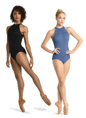 Adele Twist Halter Leotard (23112A)