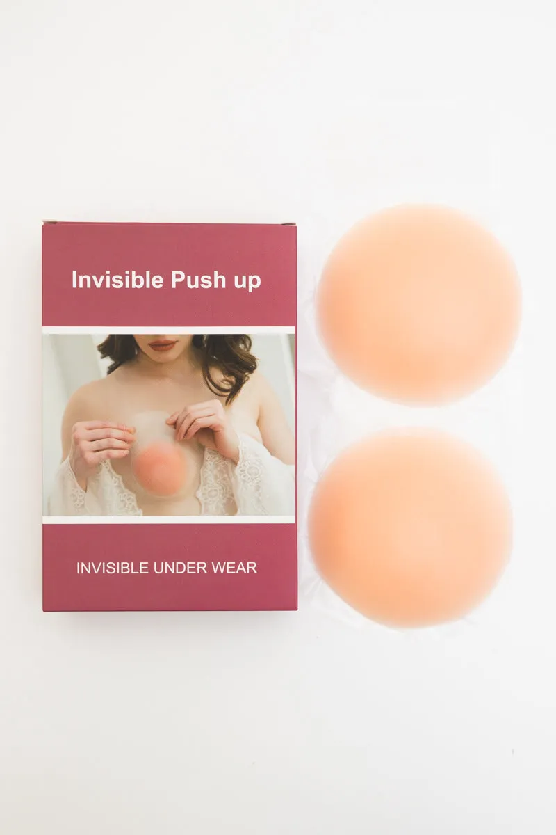 Adhesive Breast Lift Pads – Reusable Silicone Nipple Covers