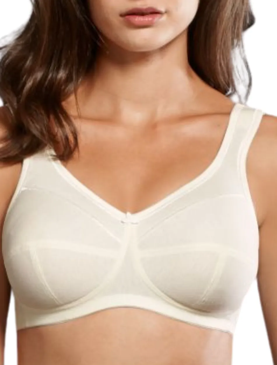 Anita Jana Comfort Cotton Soft Cup Bra, Champagne | Champagne Anita Bras | Soft Cup Anita Bras