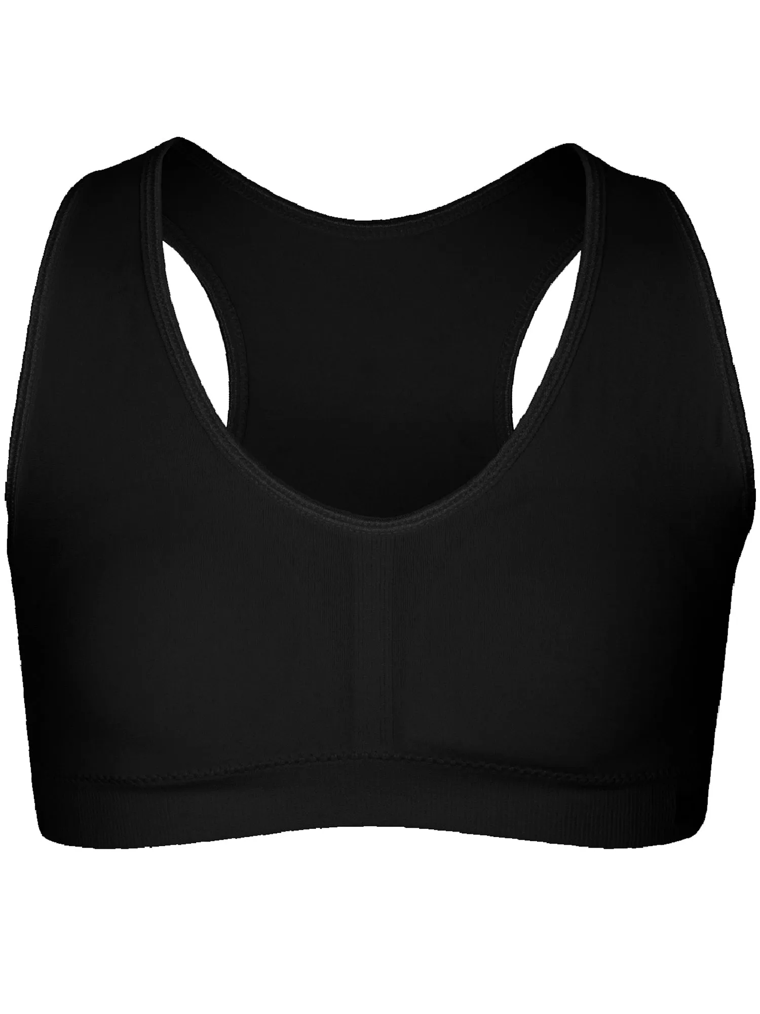 B2BODY Girls Bras Seamless Padded Training Bra for Teen Pullover Sports Bras