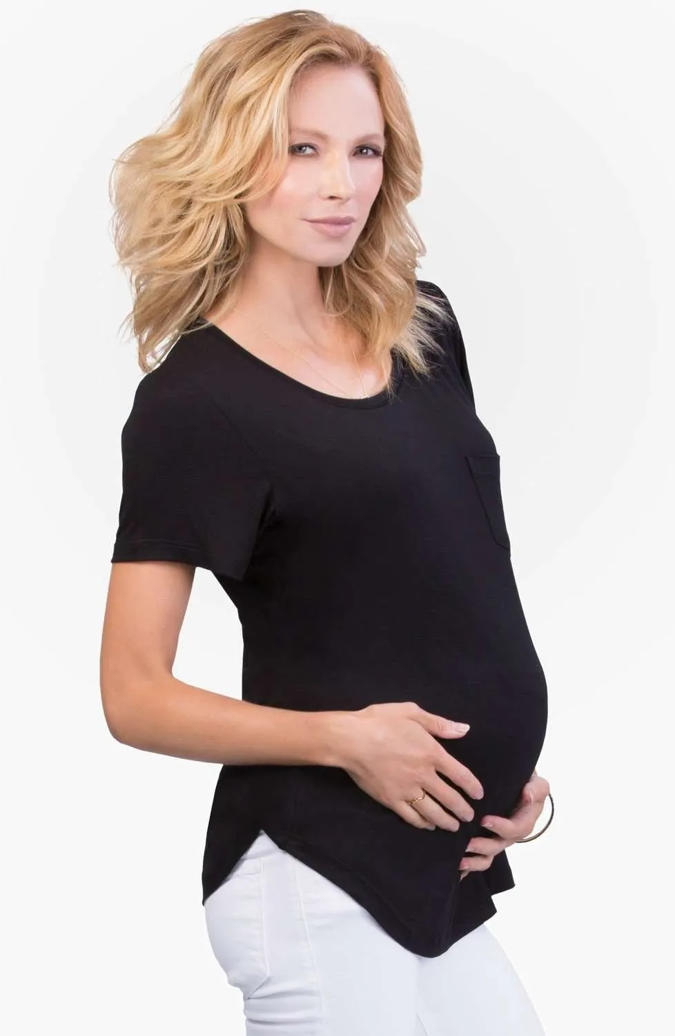 Belly Bandit Perfect Nursing Collection | Black Perfect Nursing Tee