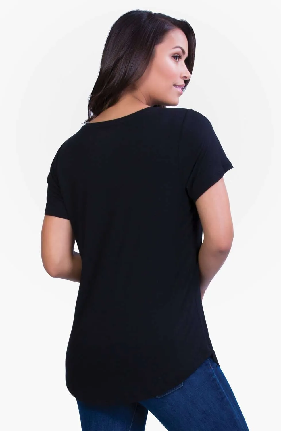 Belly Bandit Perfect Nursing Collection | Black Perfect Nursing Tee