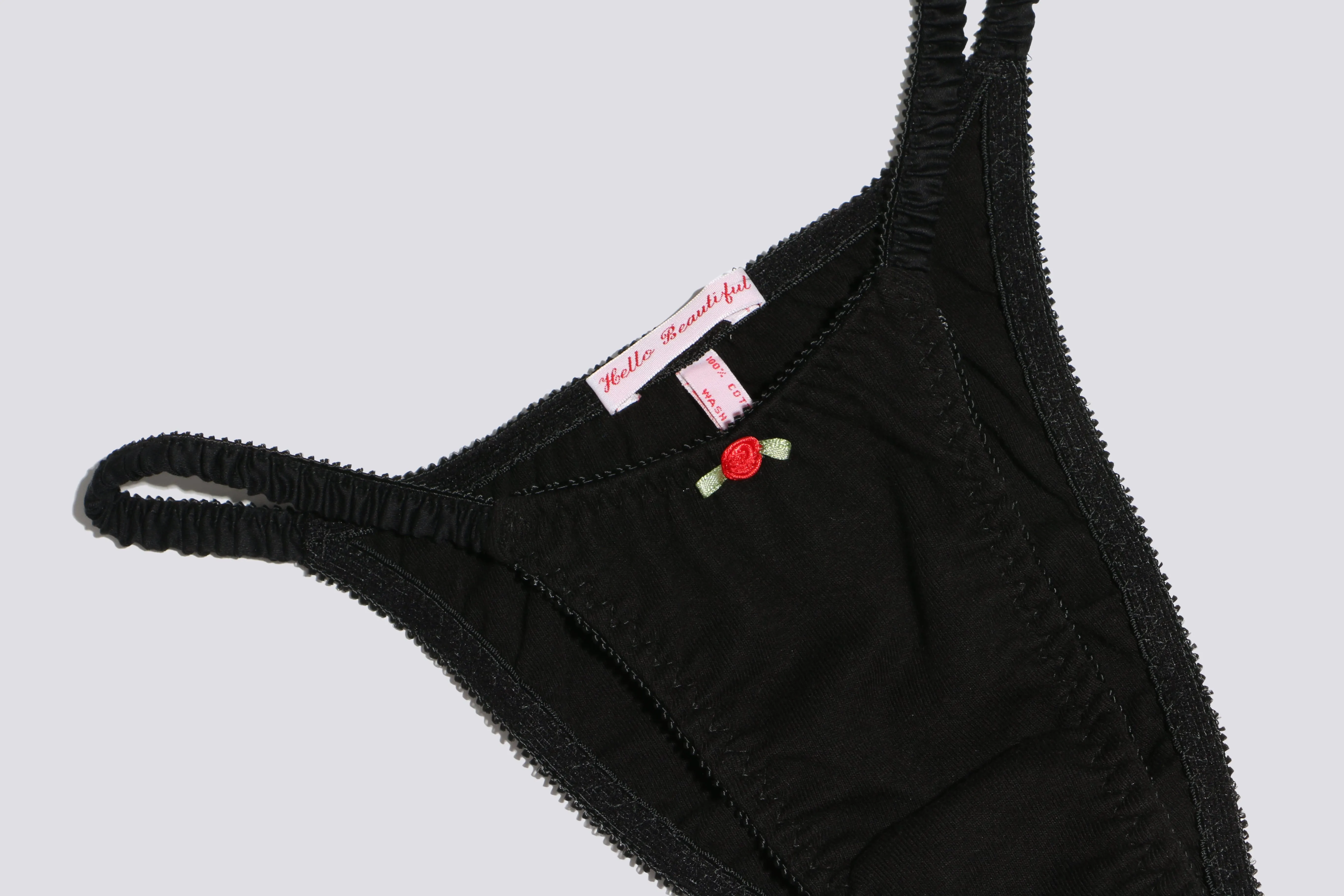 Black Romance String Panty