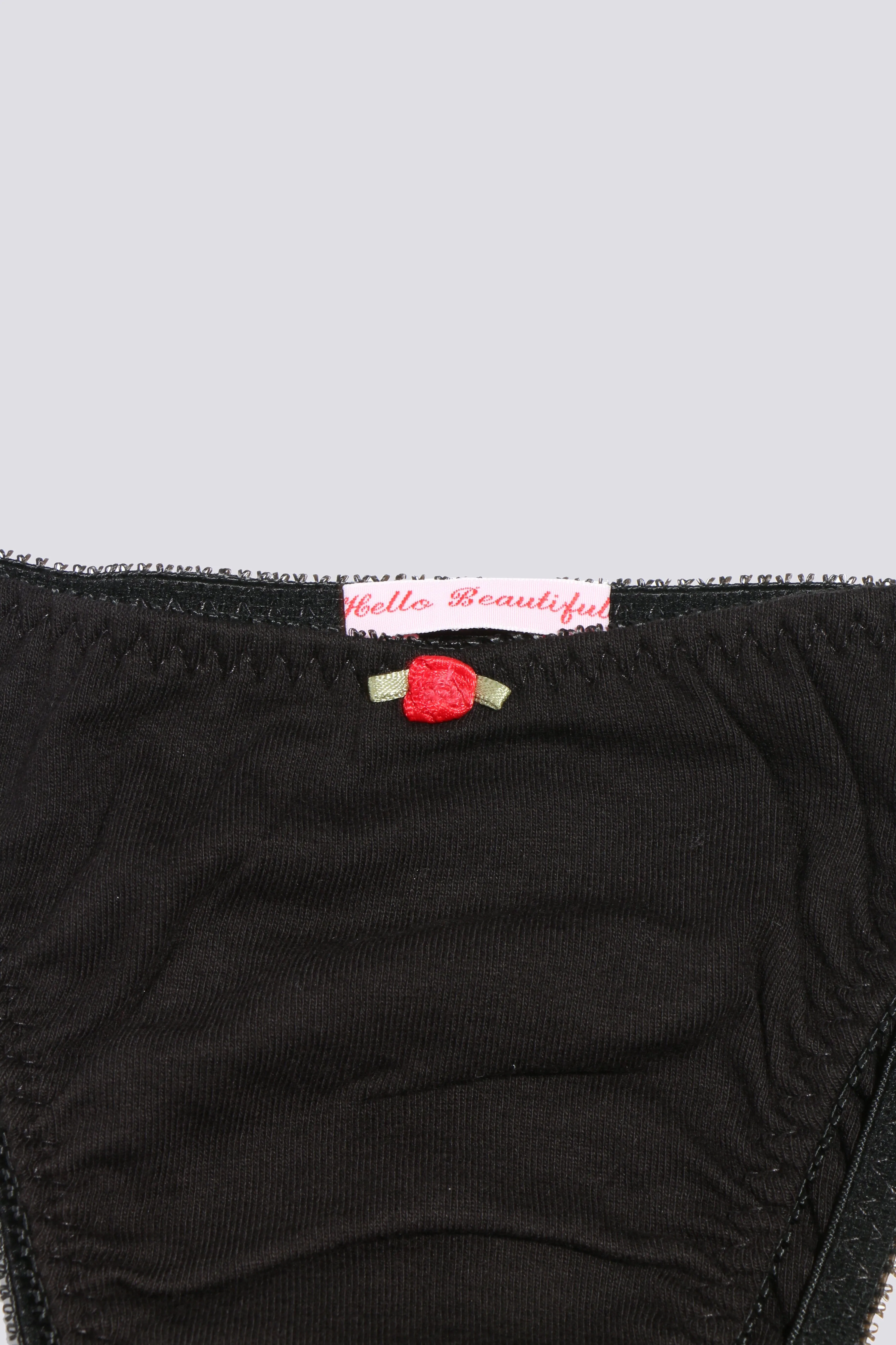 Black Signature Panty