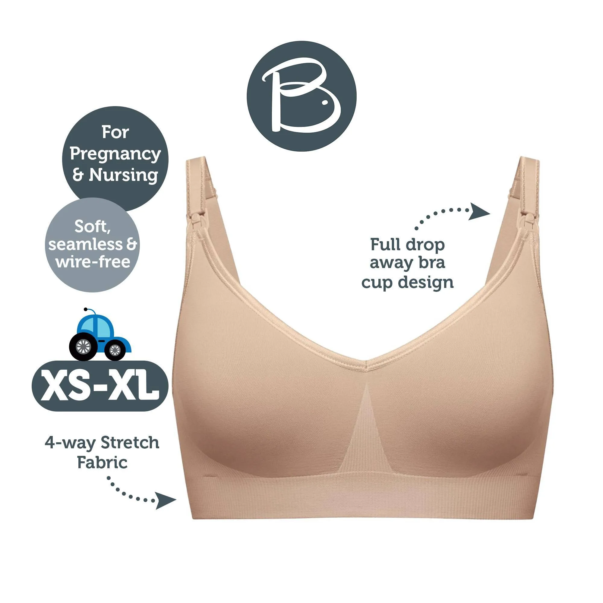 Body Silk Seamless Full cup Nursing Bra