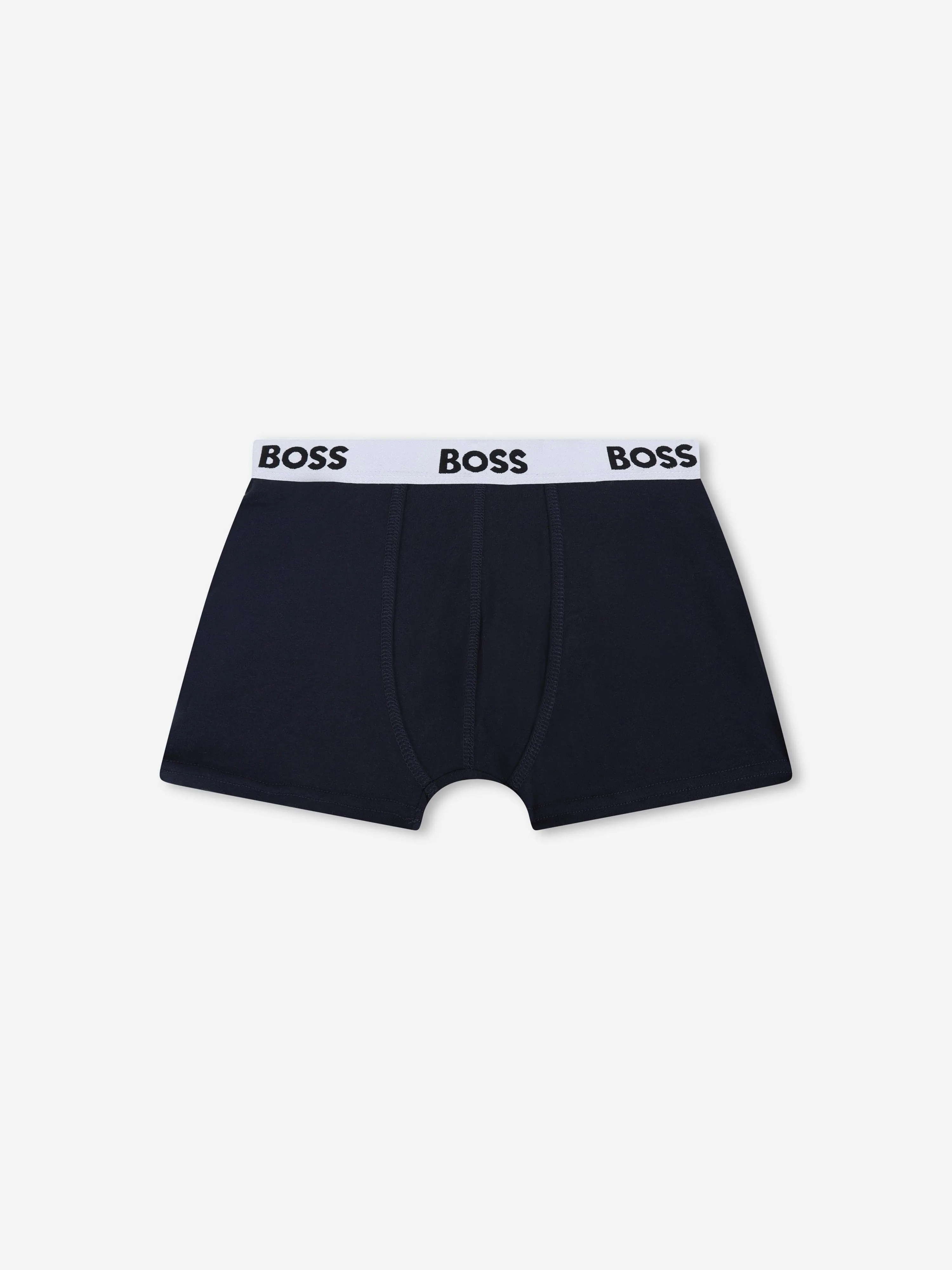 BOSS Boys Boxer Shorts Set in Navy