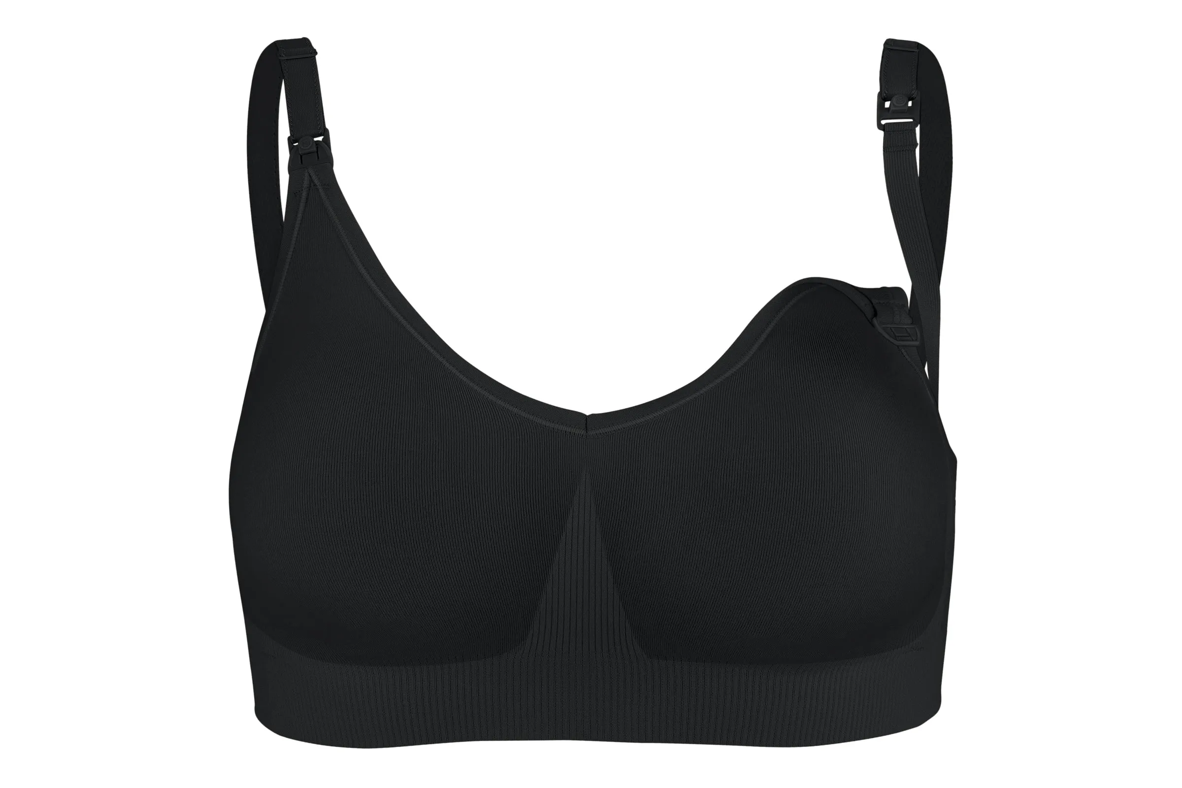 Bravado Designs Body Silk Seamless Sustainable Nursing Bra - Black