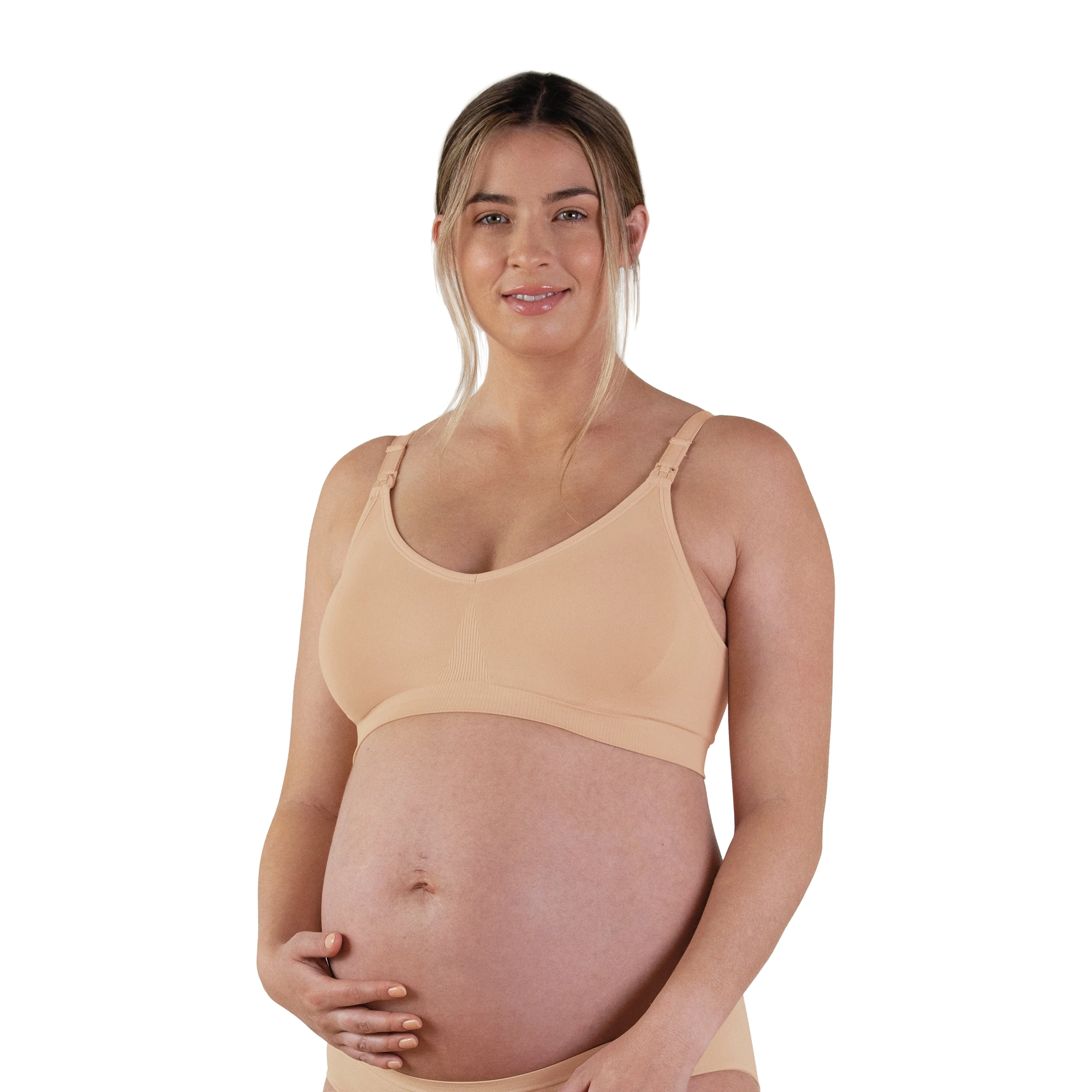 Bravado Designs Body Silk Seamless Sustainable Nursing Bra - Butterscotch