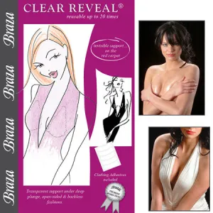 BRAZA Clear Reveal, 1 pair