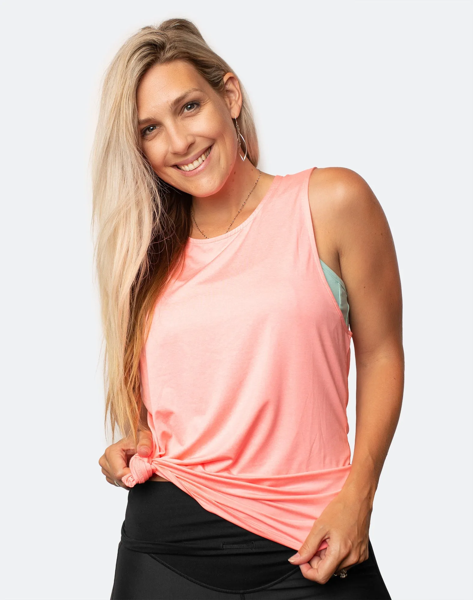 Breastfeeding Top - Free 'n' Active Tank Melon