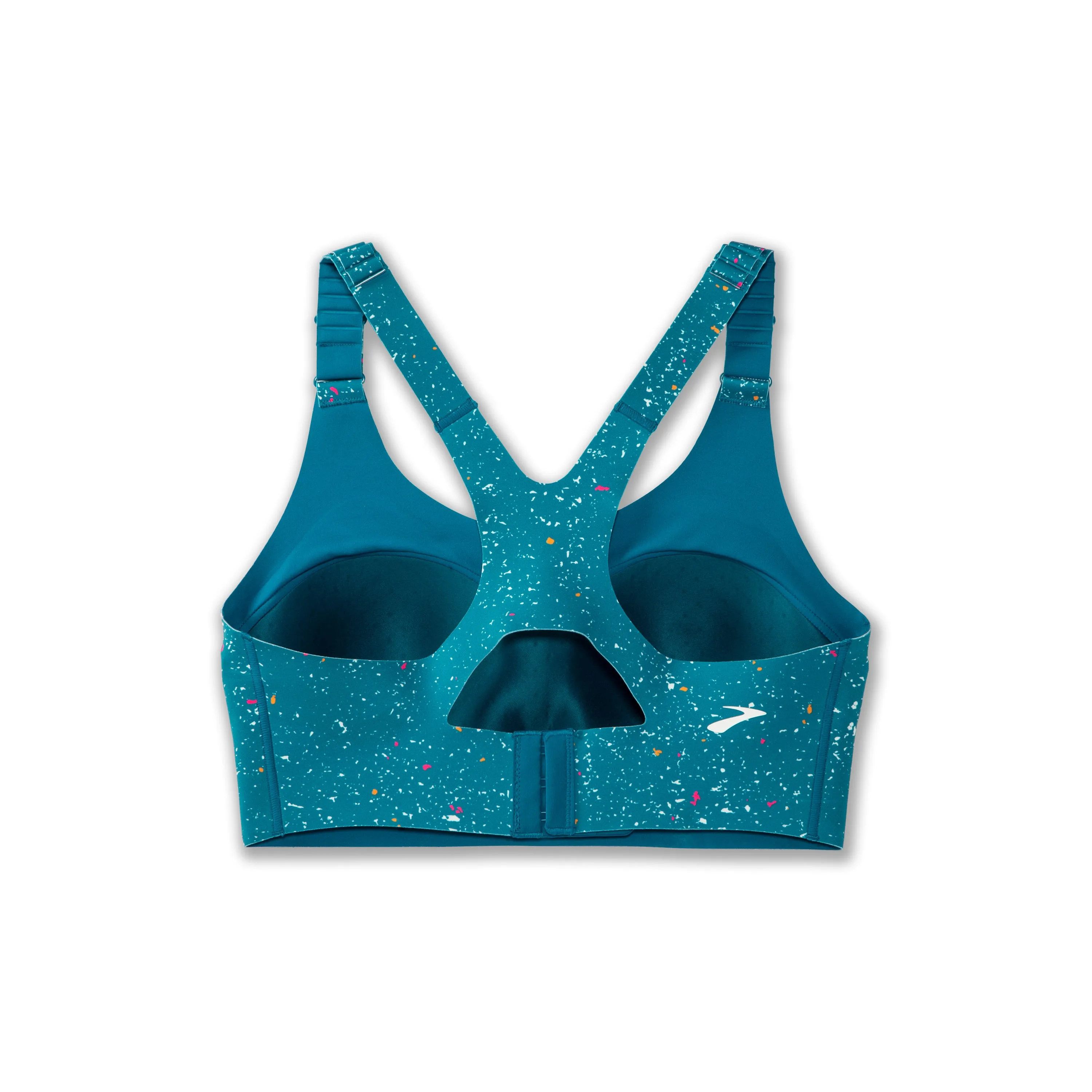 Brooks | Dare Racerback 2.0 | Run Bra | Lagoon Speckle Print