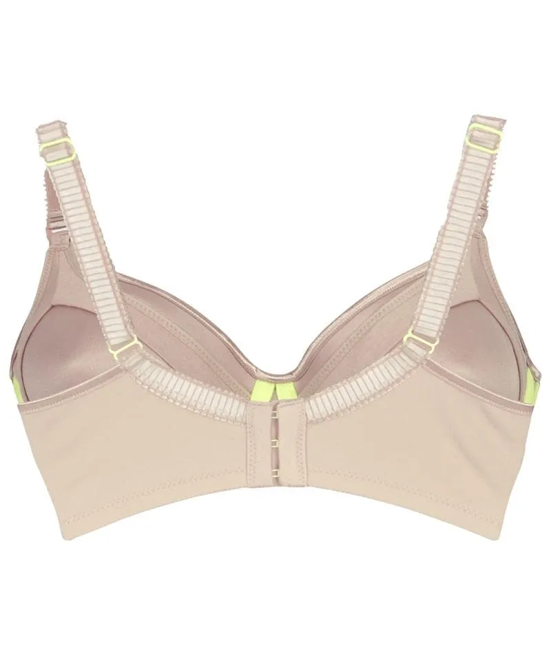 Cake Maternity Croissant Seamless Flexi Wire Nursing Bra -  Nude