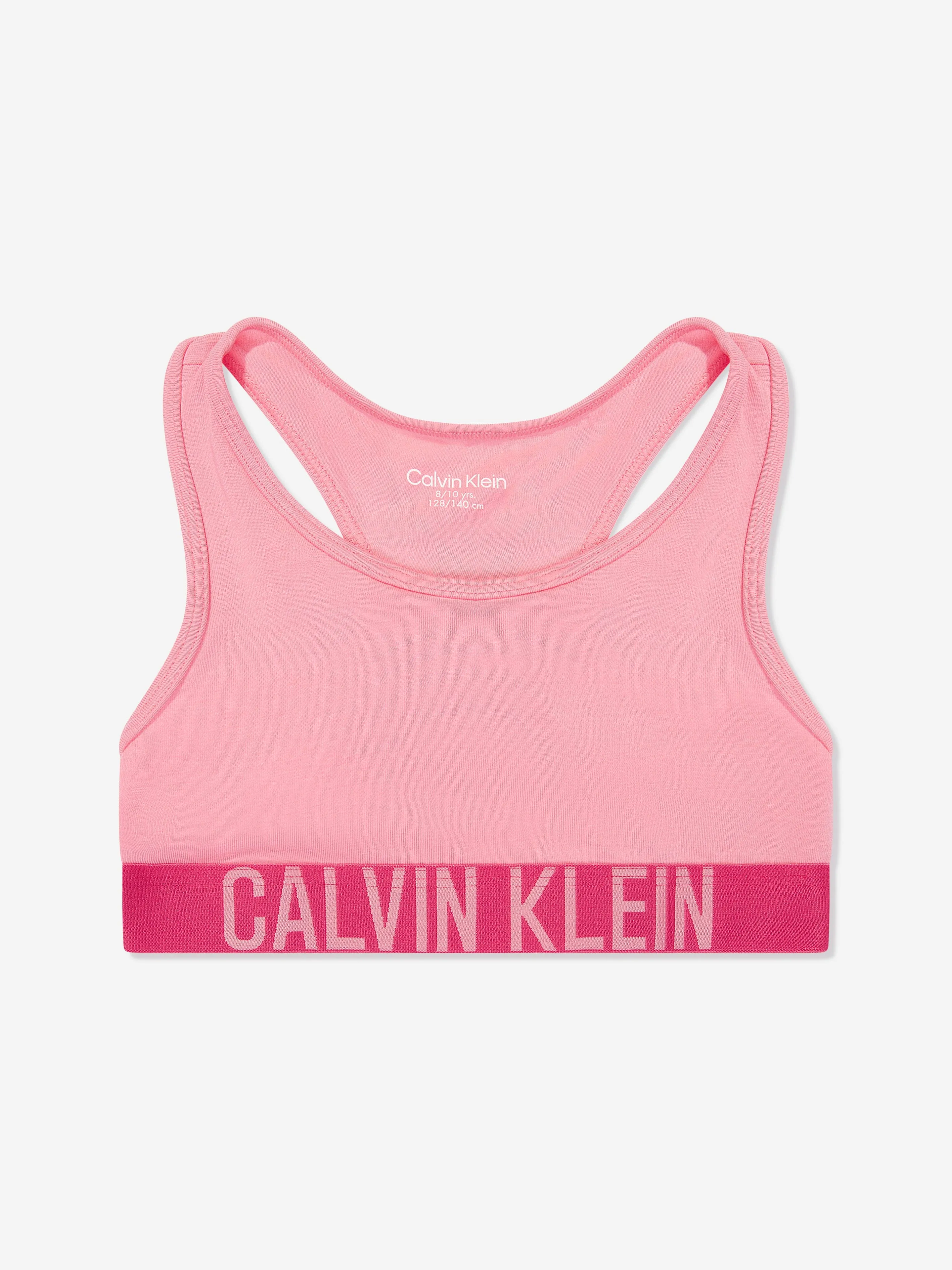 Calvin Klein Girls 2 Pack Bralette Set in Pink