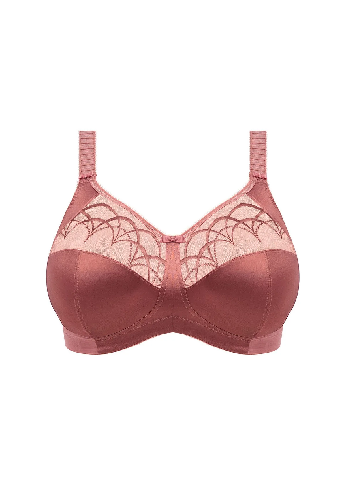 Cate Non-Wired Soft Cup Bra In Rosewood - Elomi