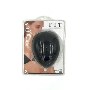 Cloth Adhesive Bra - C Cup - Black