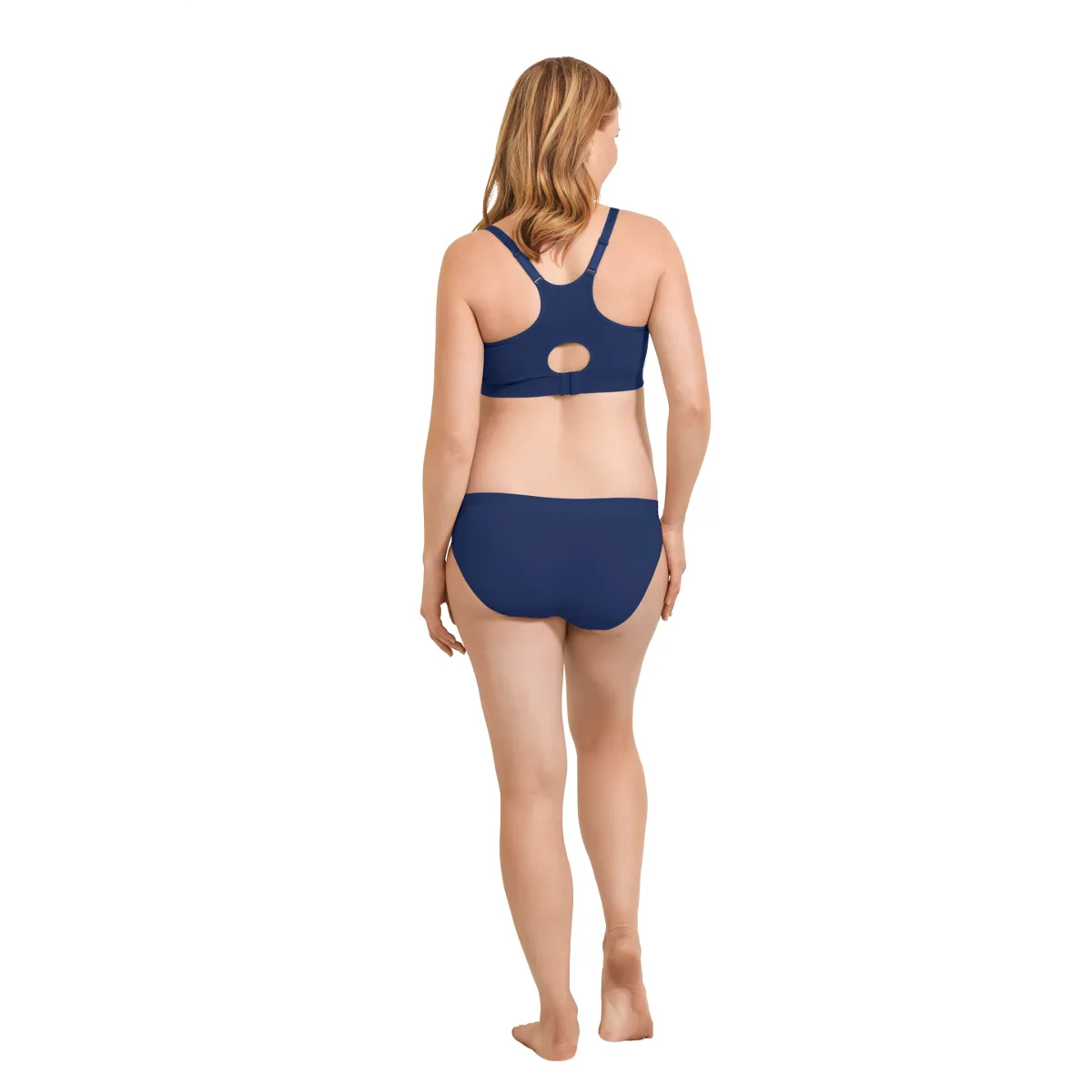 Cotton Candy Nursing Maternity Sleep Bra Navy Blue - Cake