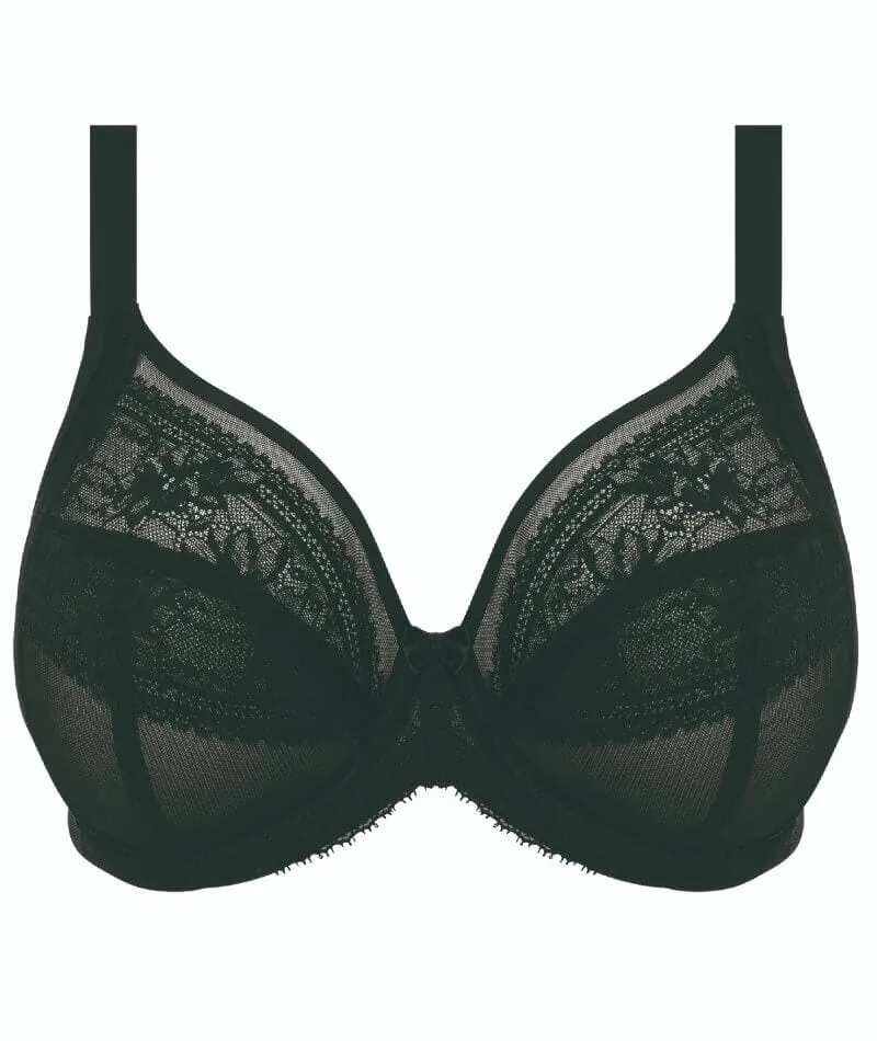 Elomi Kendra Underwired Plunge Bra - Black