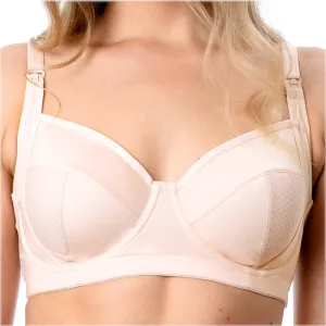 Enlighten Nursing Maternity Bra Cameo Nude - Hotmilk