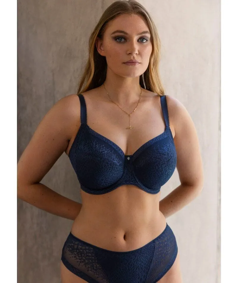 Fantasie Envisage Underwired Full Cup Side Support Bra - Navy