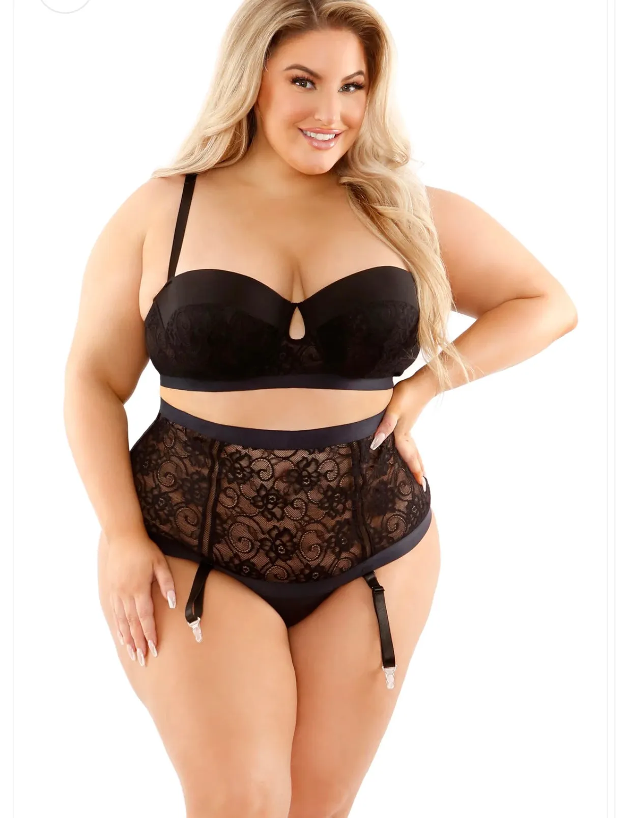 Fearless & Fierce! Plus Size Bra Set