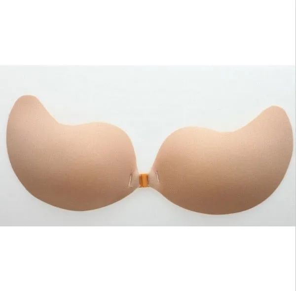 Fly Strapless Silicone Push Up Invisible Self Adhesive Backless Seamless Bras