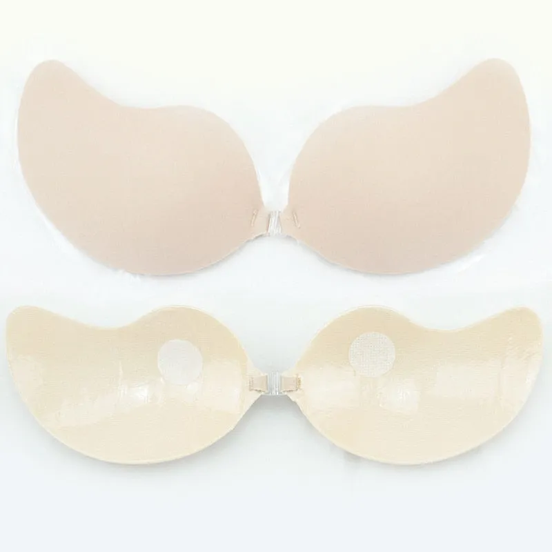 Fly Strapless Silicone Push Up Invisible Self Adhesive Backless Seamless Bras