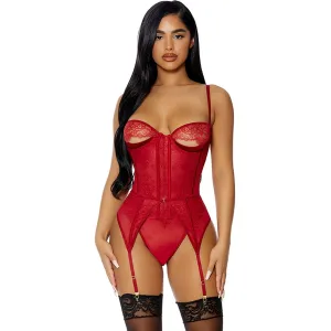 Forplay Peek Show Teddy Set Red