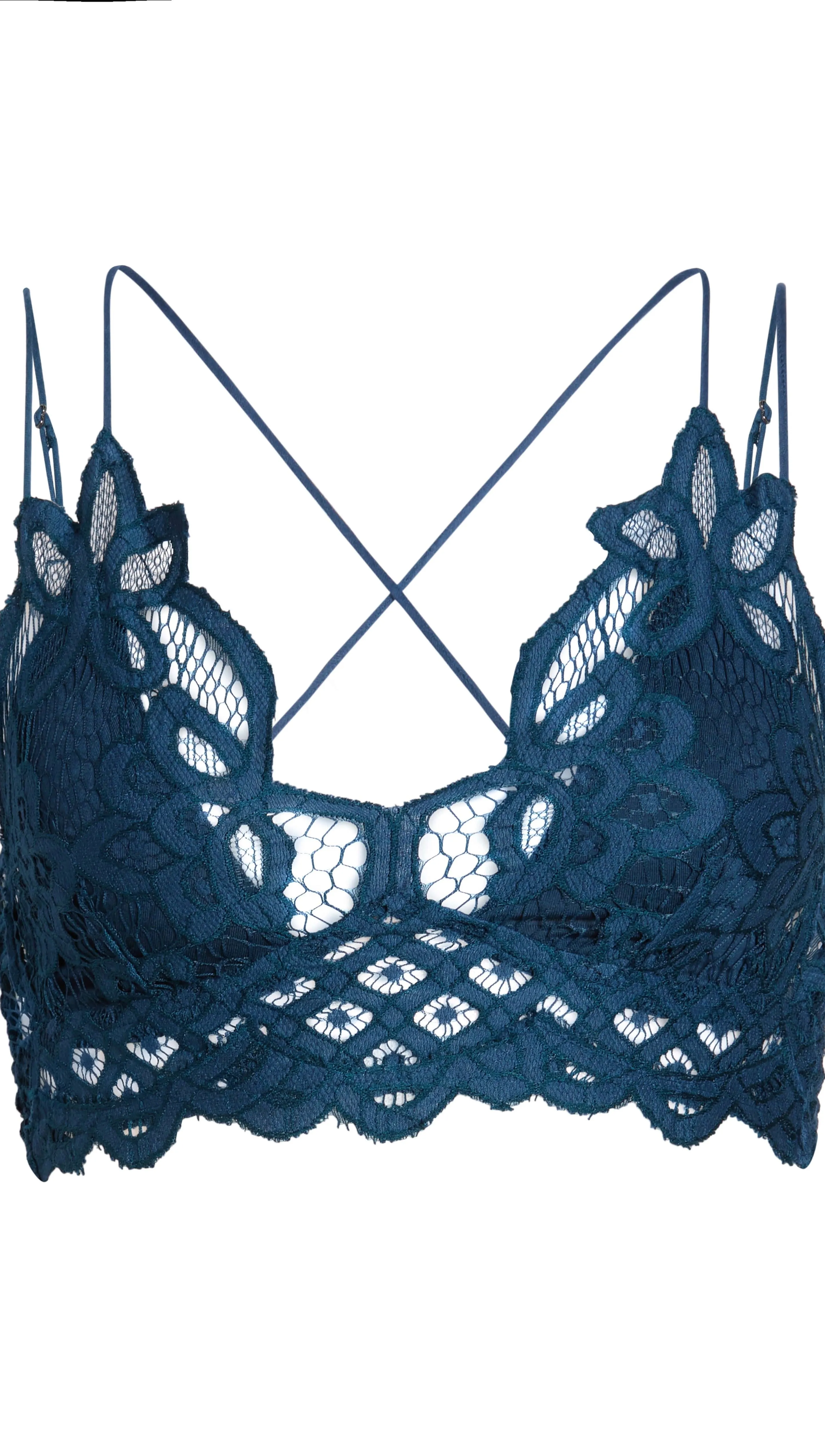 Free People Adella Bralette Turquoise