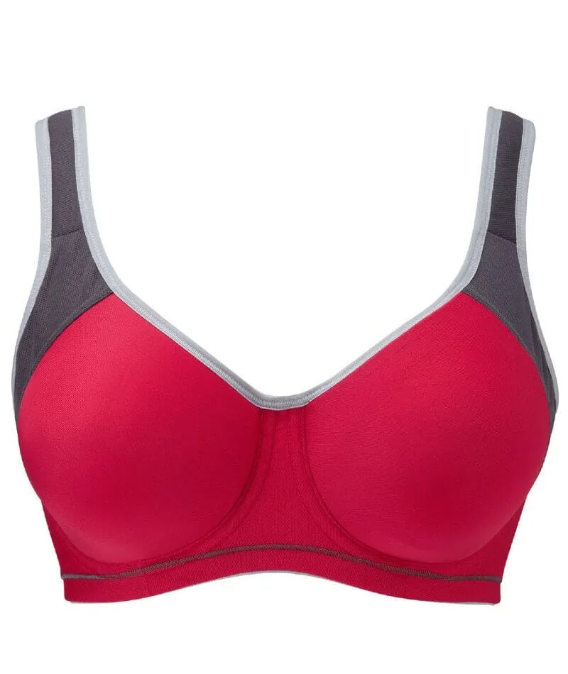 Freya Active Sonic Underwired Moulded Spacer Sports Bra - Hot Crimson