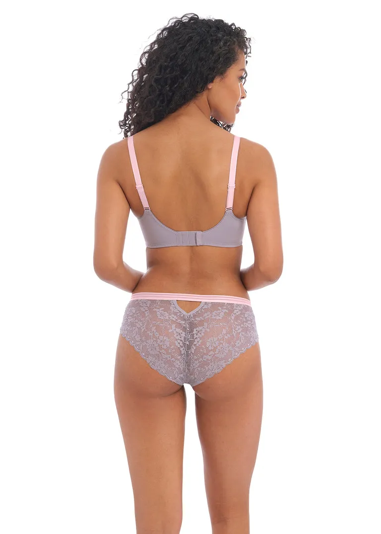 Freya Offbeat Panties, Mineral Grey