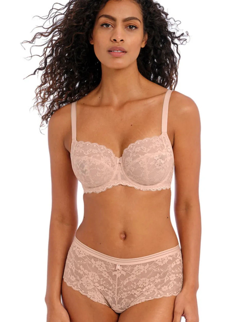 Freya Offbeat Underwire Side Support Bra, Natural Beige | Beige Freya Offbeat