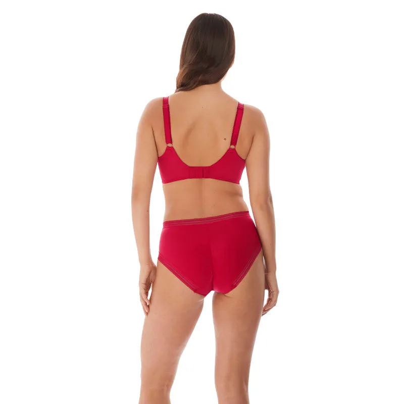 Fusion Full Cup Side Support Bra Red - Fantasie