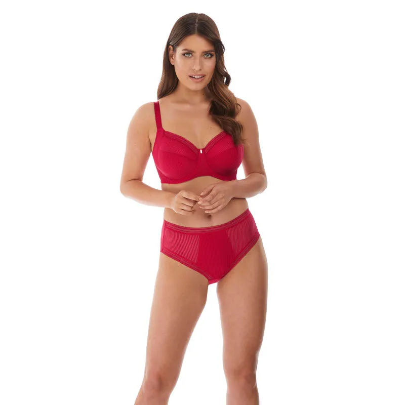 Fusion Full Cup Side Support Bra Red - Fantasie