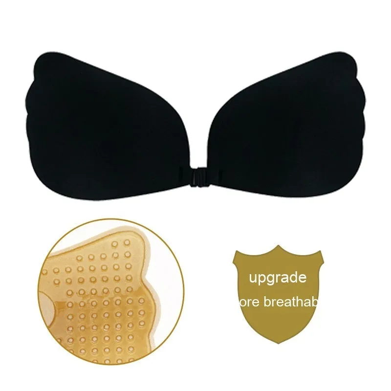 Gather The Invisible Bra Strapless Mango Wings Silicone Nipple Sticker