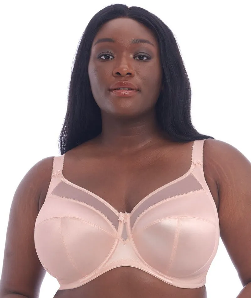 Goddess Keira Underwired Banded Bra - Pearl Blush