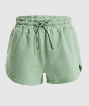 Gymshark Legacy Fitness Loose Shorts - Green