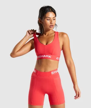 Gymshark Legacy Fitness Sports Bra - Red