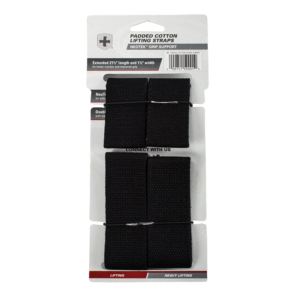 Harbinger Padded Cotton Lifting Straps