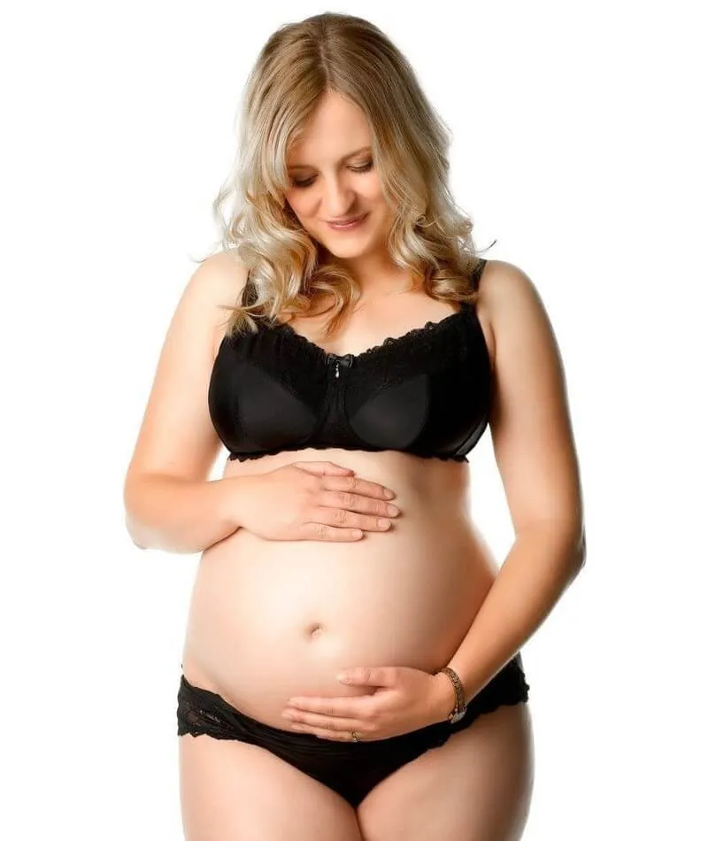 Hotmilk Eclipse Maternity & Nursing Wire-Free Bra - Black