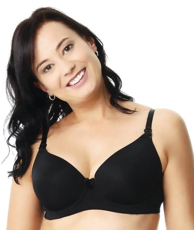 Hotmilk Forever Yours Maternity & Nursing Bra - Black