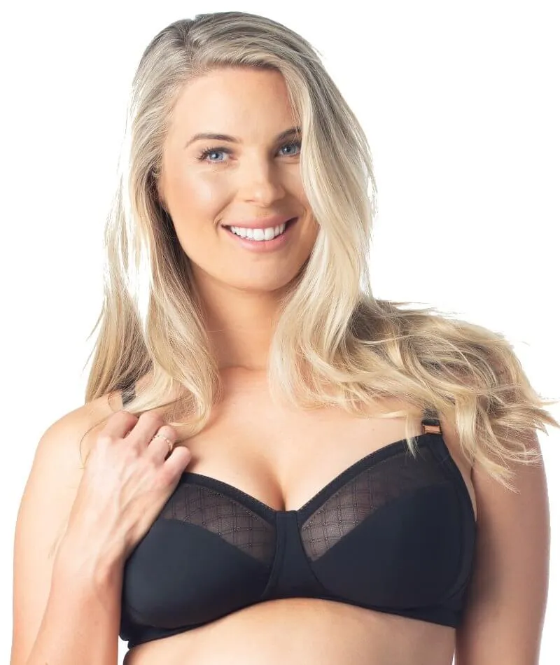 Hotmilk Lunar Eclipse Nursing Wire-Free Bra - Black