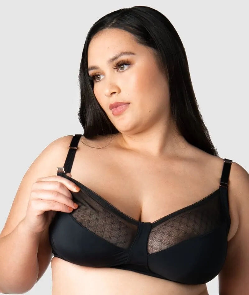 Hotmilk Lunar Eclipse Nursing Wire-Free Bra - Black