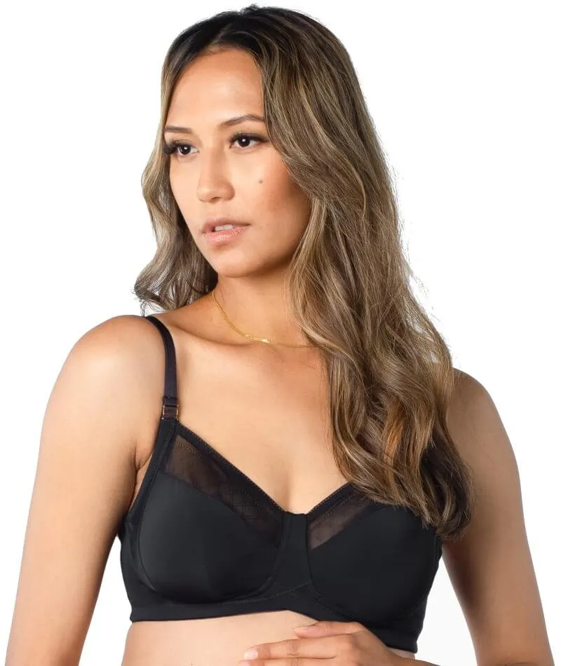 Hotmilk Lunar Eclipse Nursing Wire-Free Bra - Black