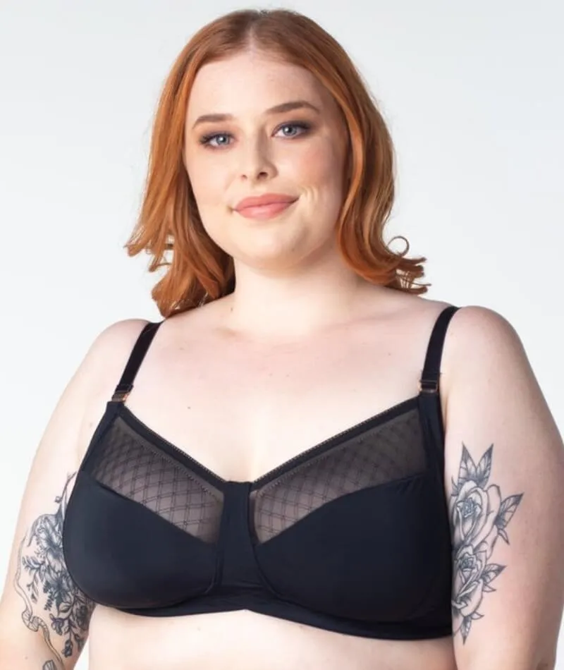 Hotmilk Lunar Eclipse Nursing Wire-Free Bra - Black