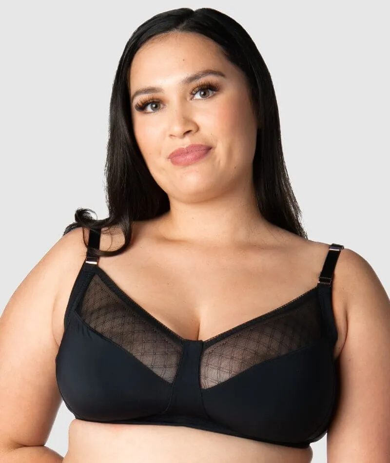 Hotmilk Lunar Eclipse Nursing Wire-Free Bra - Black