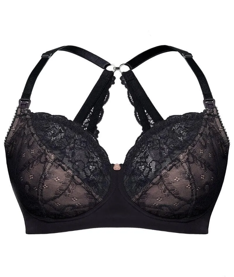 Hotmilk Temptation Maternity & Nursing Bra - Black