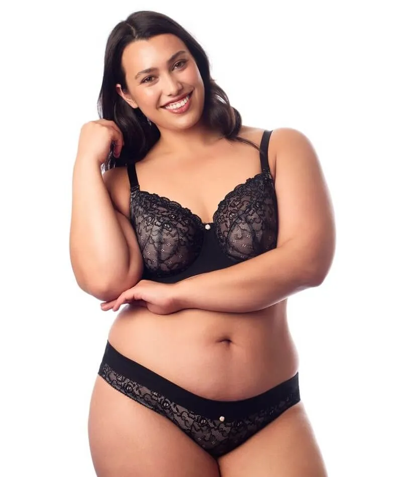 Hotmilk Temptation Maternity & Nursing Bra - Black