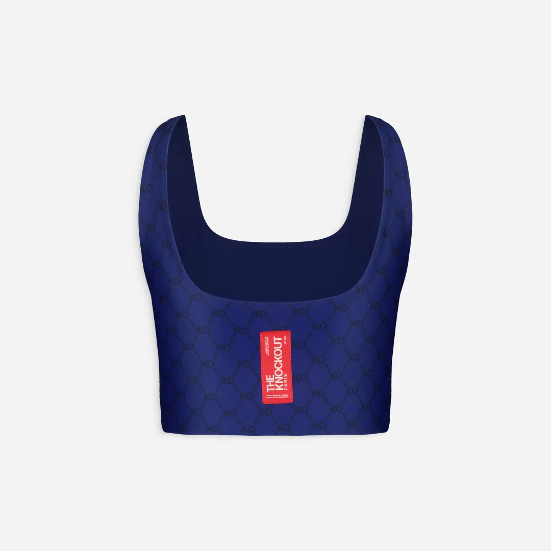 Koko Sports Bra in Night Blue